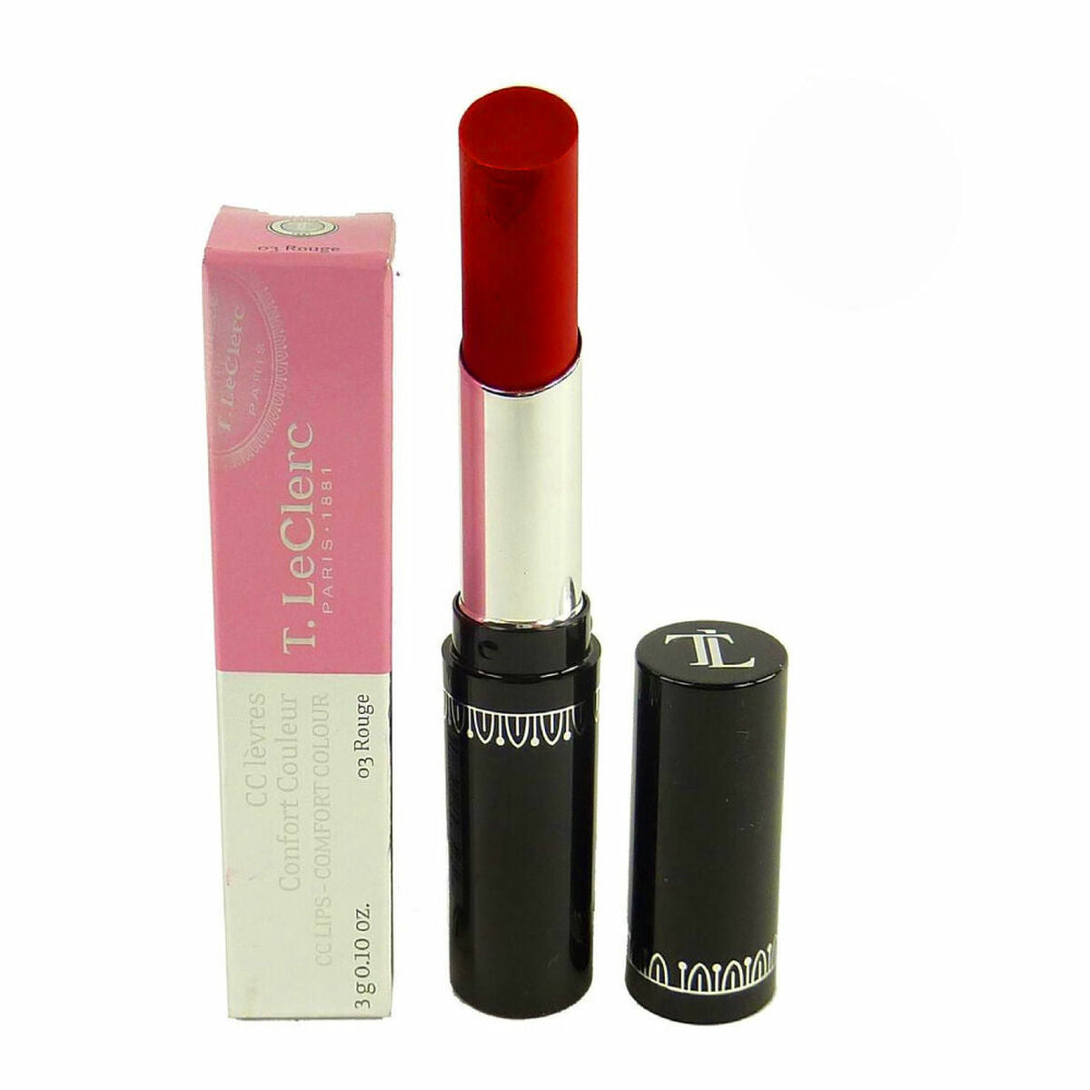 Lippenstift LeClerc 03 Rouge (3 g) - Schoonheid, Make - up - LeClerc