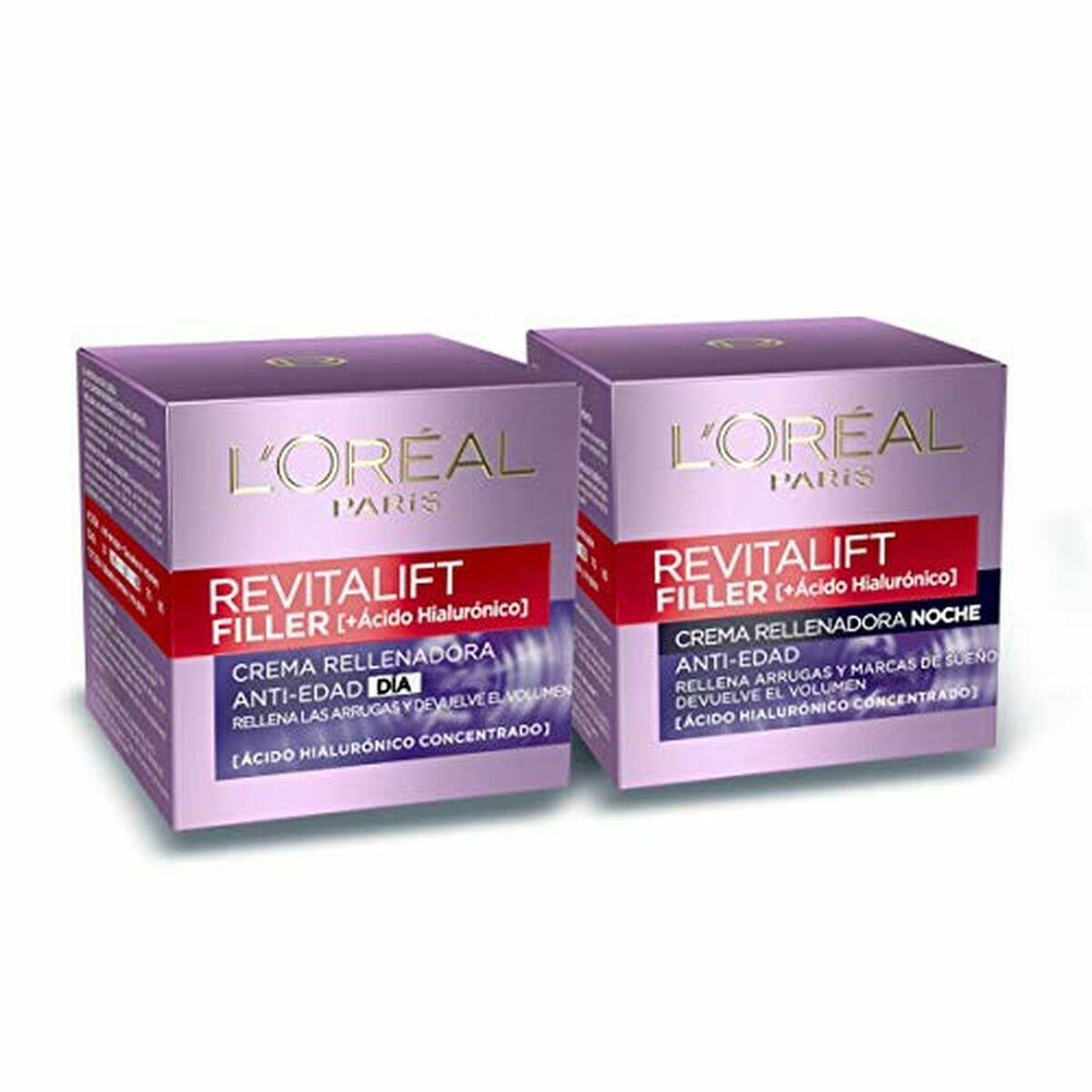 Nachtcrème L'Oreal Make Up Revitalift Filler 50 ml Met hyaluronzuur