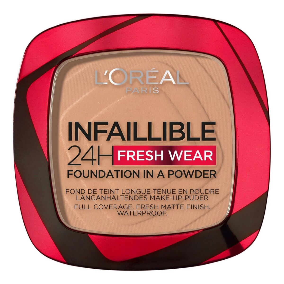 Poeder Makeup Basis L'Oreal Make Up Infallible 24H Fresh Wear (9 g) - Schoonheid, Make - up - L'Oreal Make Up