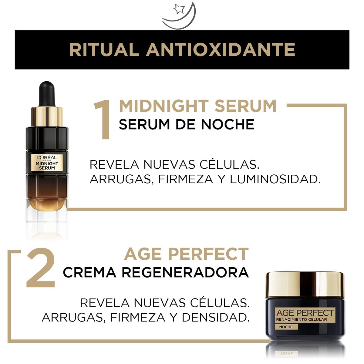 Anti - Aging Serum Nacht L'Oreal Make Up Age Perfect 30 ml - Schoonheid, Huidverzorging - L'Oreal Make Up