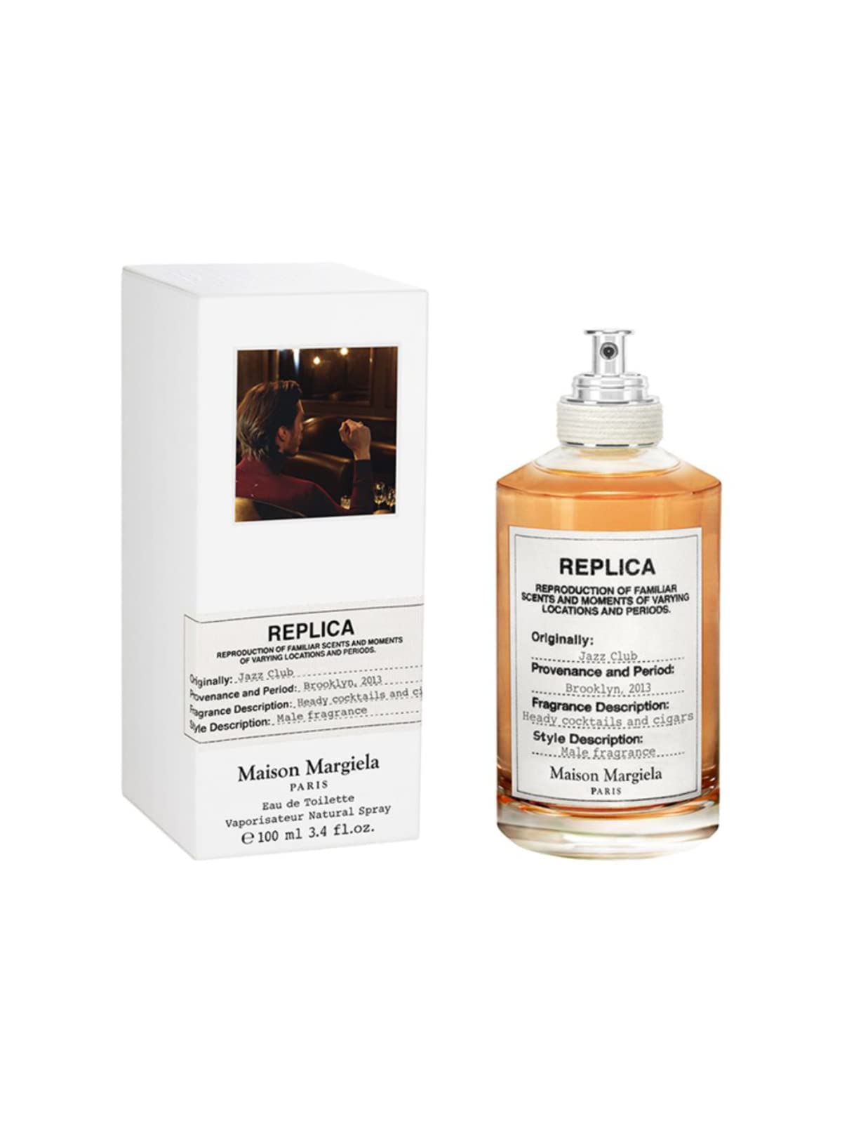 Herenparfum Maison Margiela REPLICA JAZZ CLUB EDT 100 ml - Schoonheid, Parfums en geuren - Maison Margiela