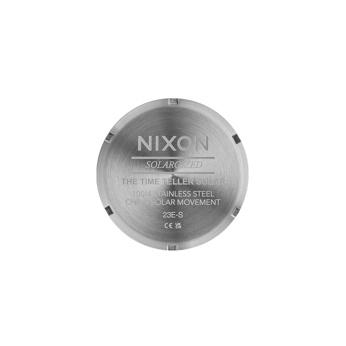 Horloge Heren Nixon TIME TELLER SOLAR Zilverkleurig