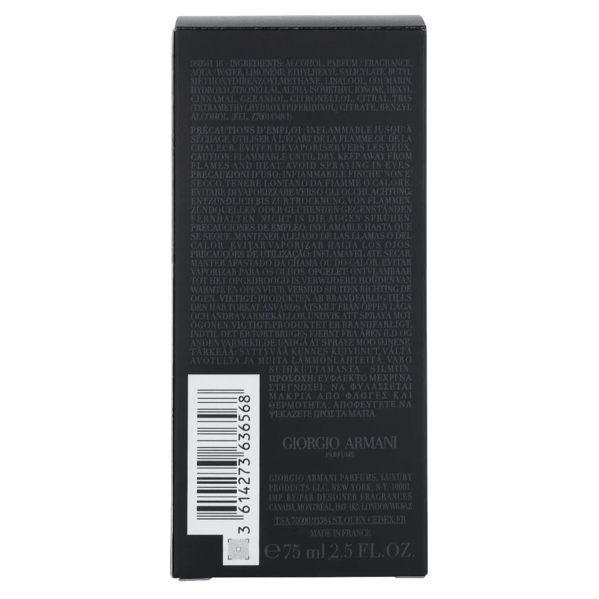 Herenparfum Armani Armani Code EDT 75 ml