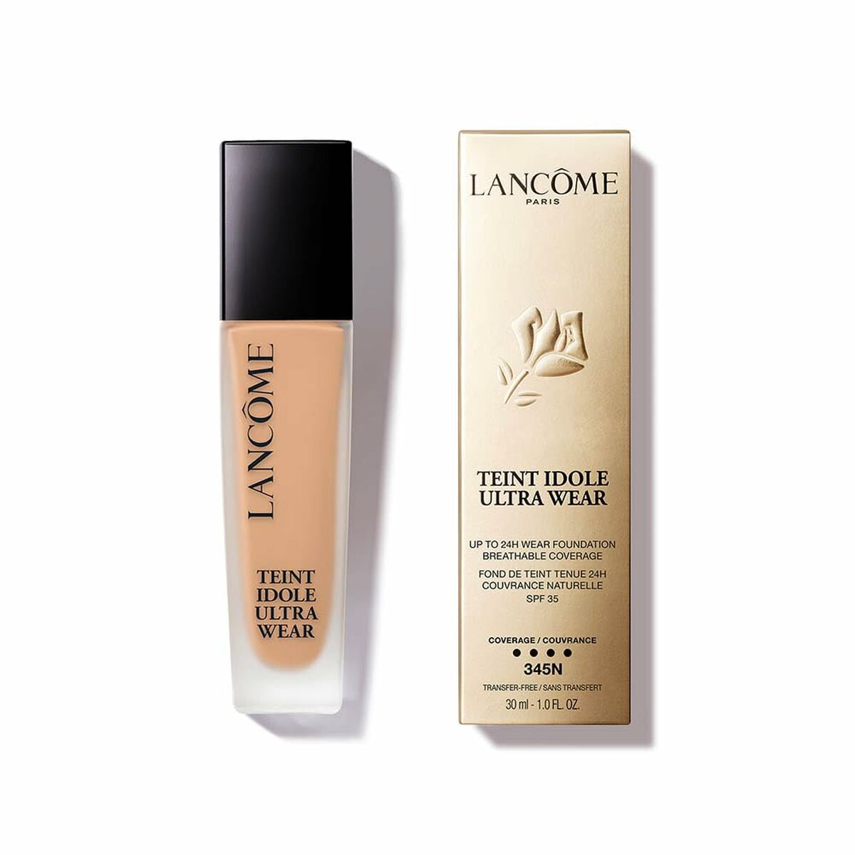 Vloeibare Foundation Lancôme Teint Idole Ultra Wear N Nº 345n Spf 35 30 ml