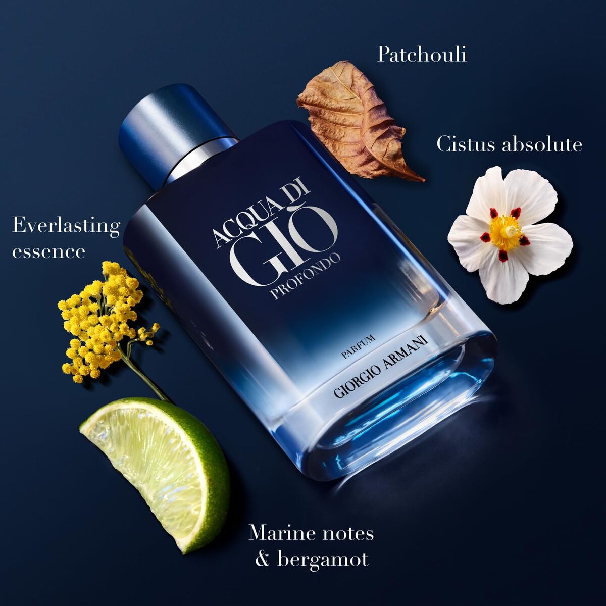 Herenparfum Armani Aqua Di Gio Profondo EDP 50 ml - Schoonheid, Parfums en geuren - Armani