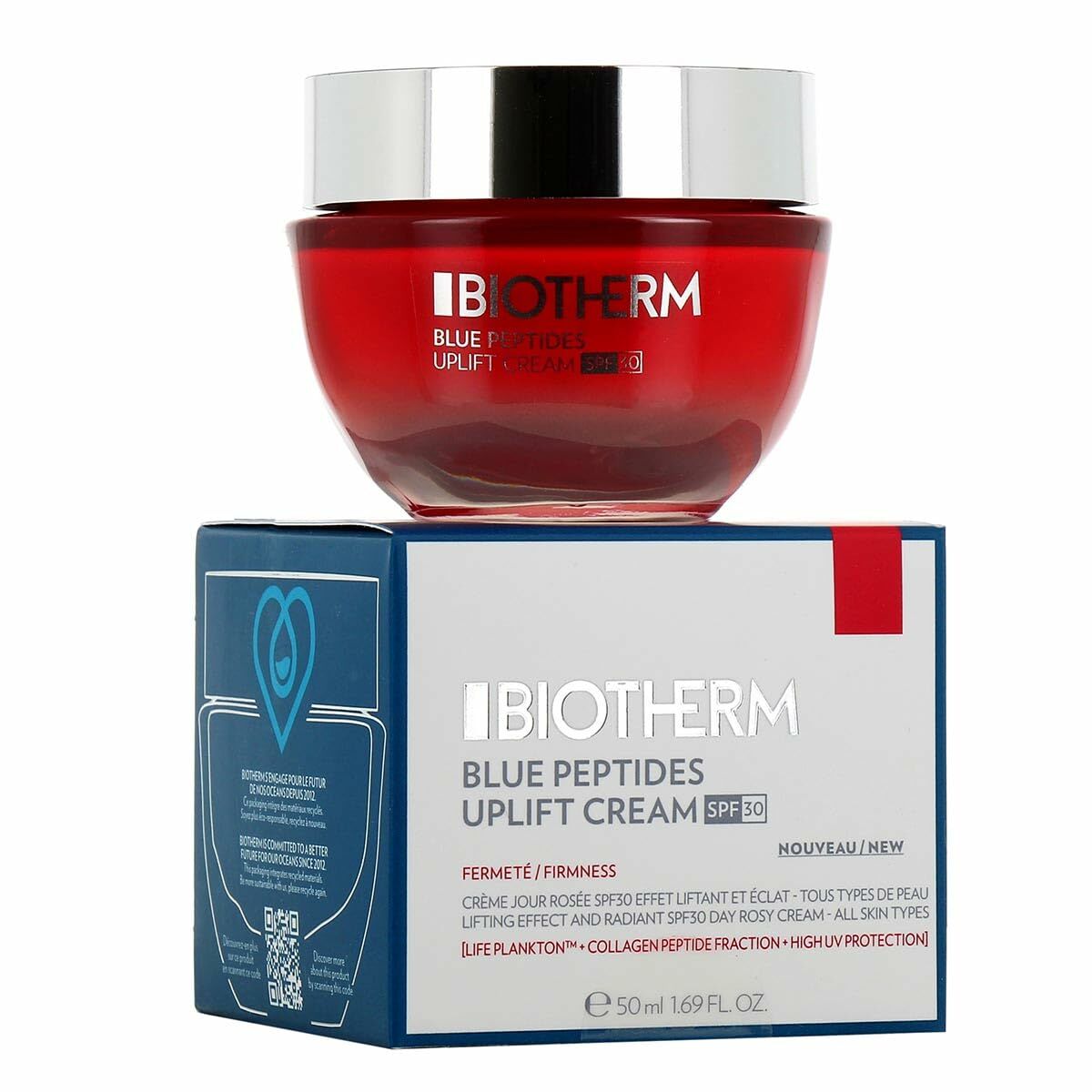 Dagcrème Biotherm Blue Peptides Uplift Spf 30 50 ml