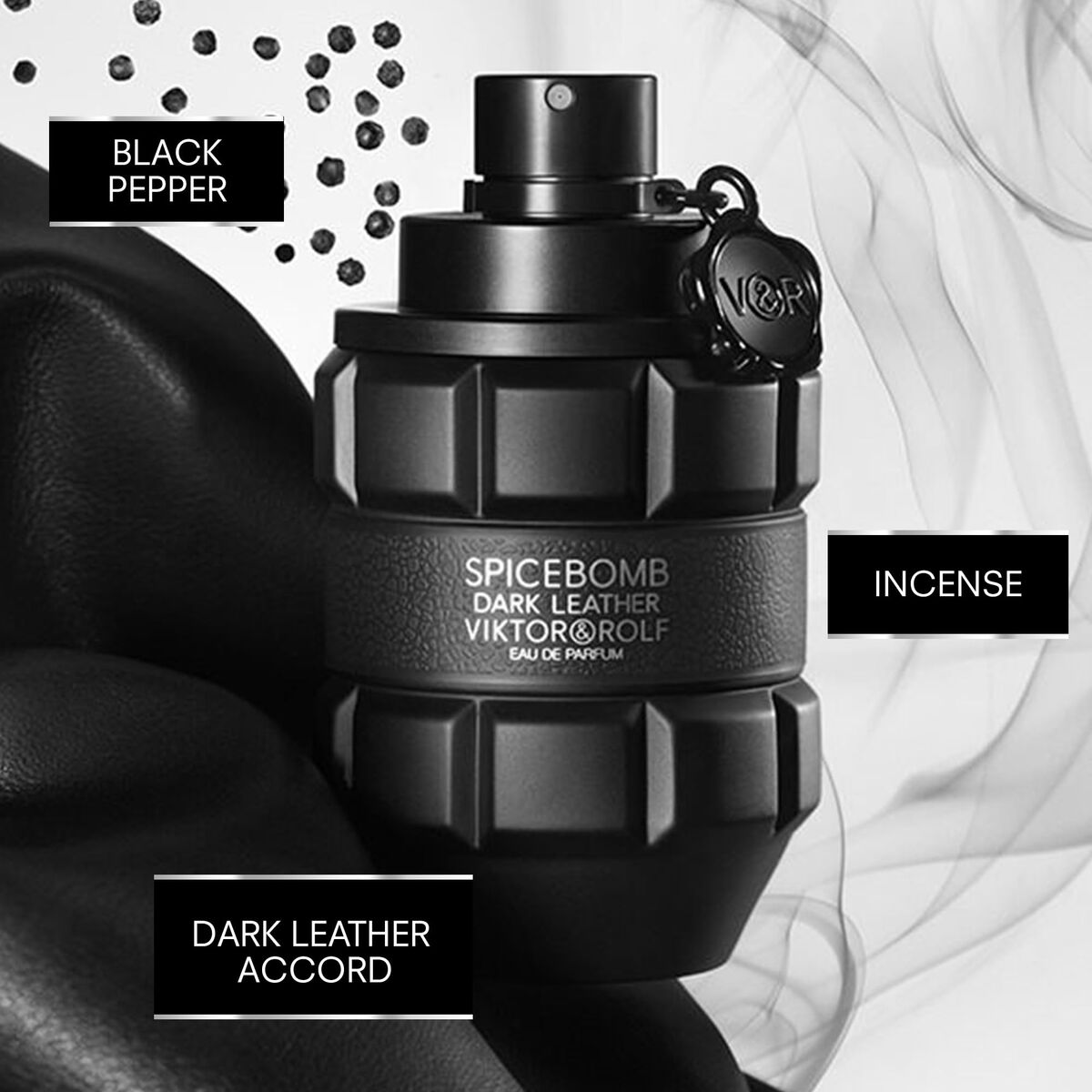 Herenparfum Viktor & Rolf Spicebomb Dark Leather EDP 90 ml - Schoonheid, Parfums en geuren - Viktor & Rolf