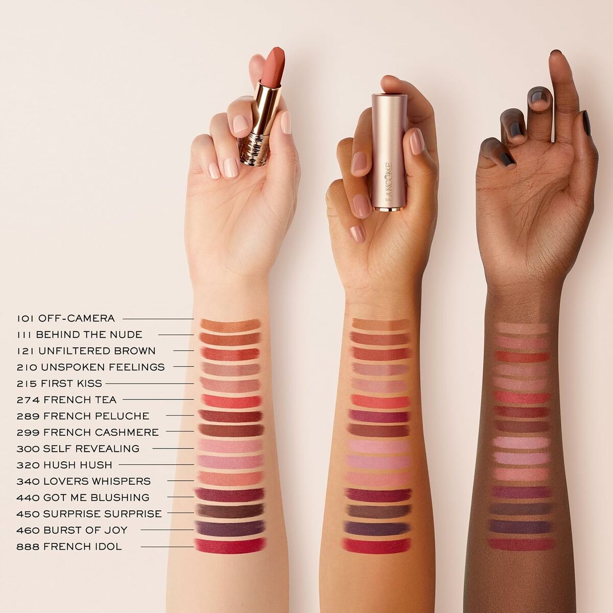 Lippenstift Lancôme L'ABSOLU ROUGE Paars Nº 440 3,4 g