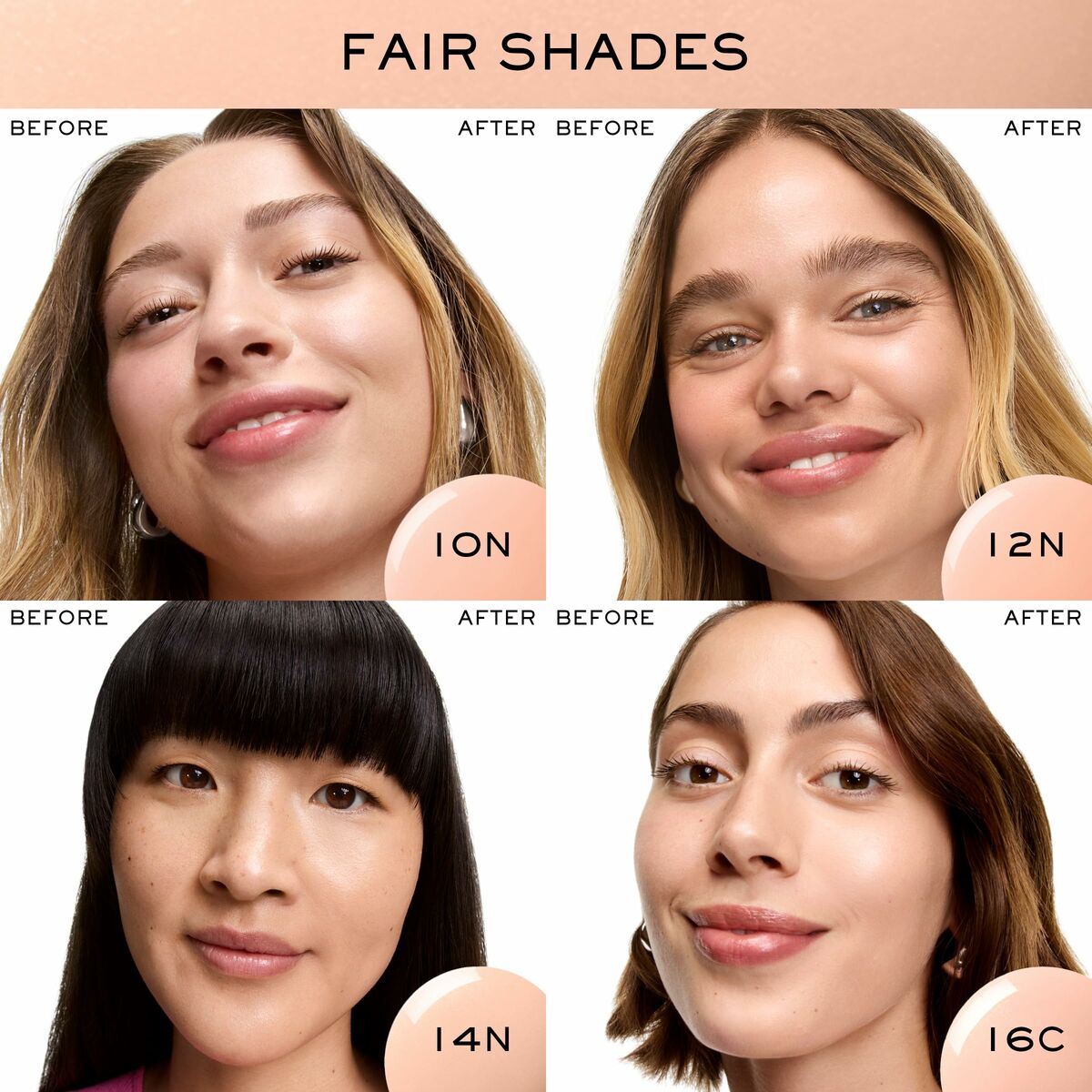 Hydraterende Crème met Kleur Lancôme IDÔLE MAKE-UP Nº 14n 30 ml