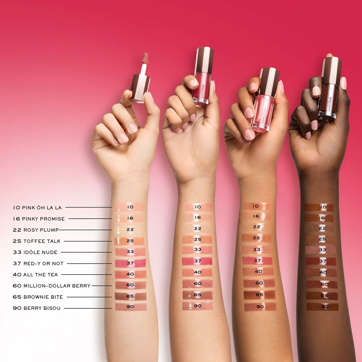 Lippenstift Lancôme IDÔLE MAKE-UP Nº 10-Pink Oh La La 9 ml