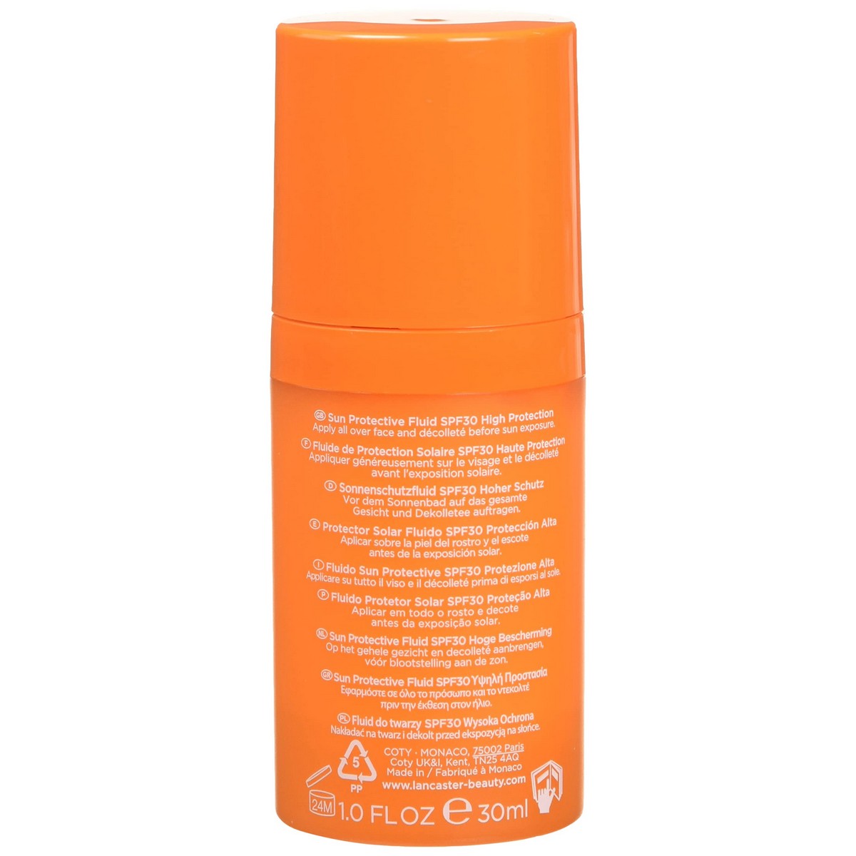 Gezichtszonnecrème Lancaster Sun Beauty Spf 30 30 ml