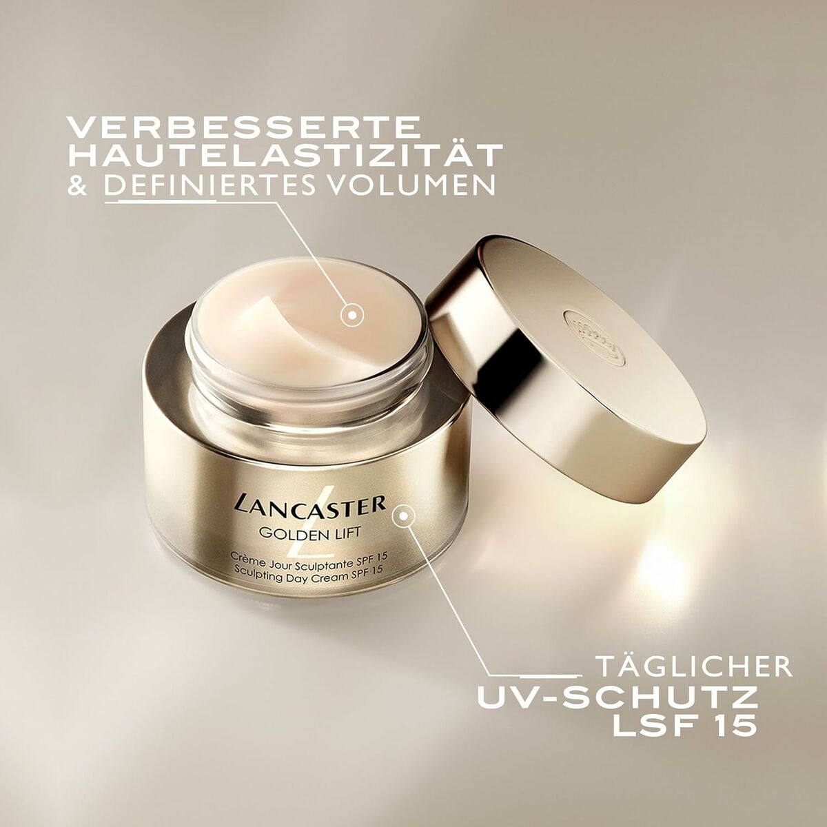 Dagcrème Lancaster GOLDE LIFT Spf 15 50 ml - Schoonheid, Huidverzorging - Lancaster
