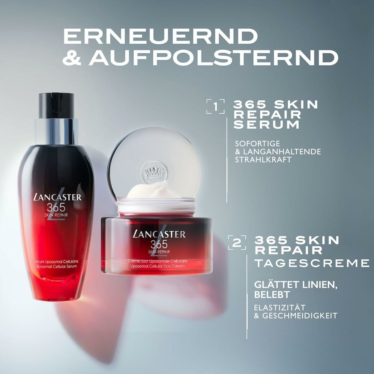Gezichtscrème Lancaster 365 SKIN REPAIR Spf 15 50 ml - Schoonheid, Huidverzorging - Lancaster
