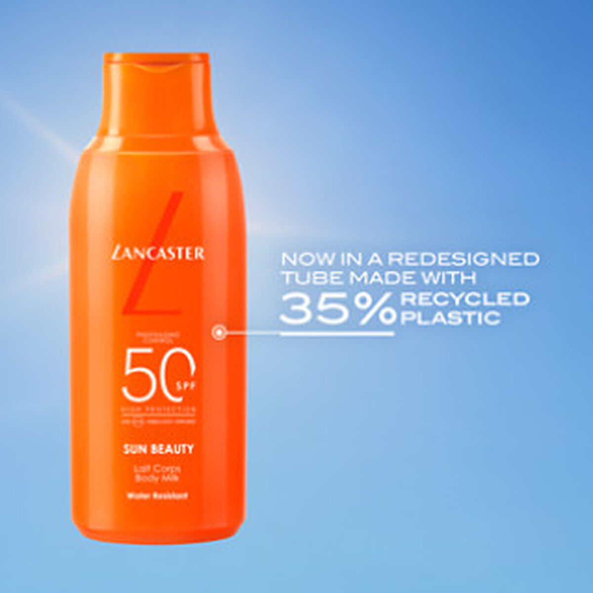 Zonnemelk Lancaster SUN BEAUTY Spf 50 400 ml - Schoonheid, Huidverzorging - Lancaster