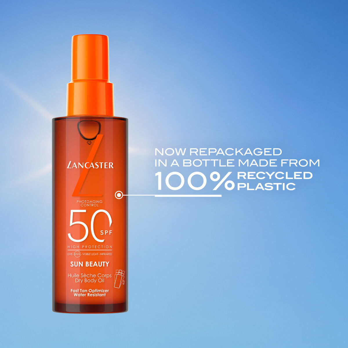 Lichaamsolie Lancaster SUN BEAUTY Spf 50 150 ml