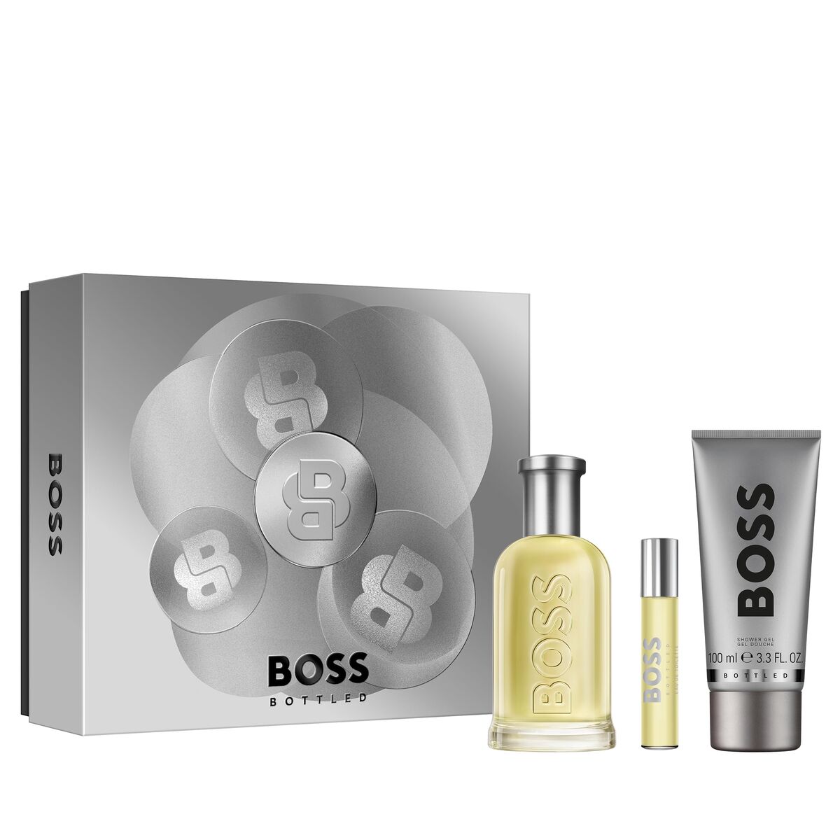 Parfumset voor Heren Hugo Boss BOSS BOTTLED 3 Onderdelen