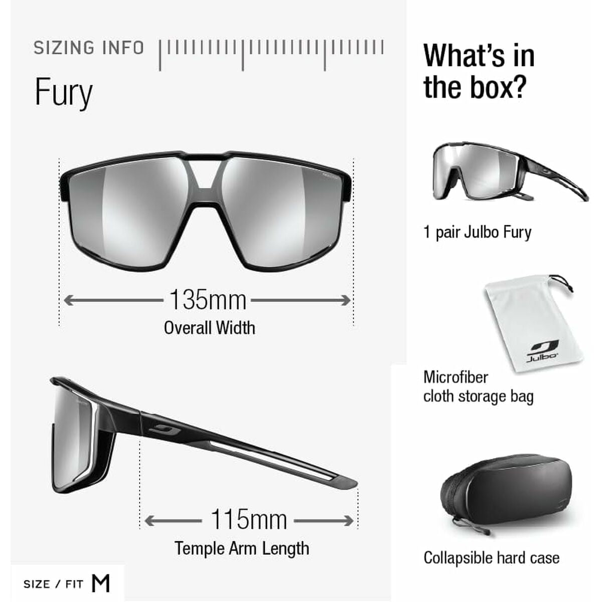 Zonnebril Julbo Fury MATT Groen - Sieraden, Unisex voor volwassene - Julbo