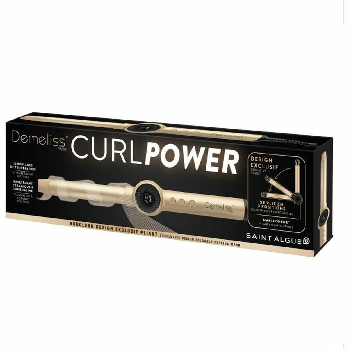 Krulijzer Saint - Algue Demeliss Curl Power - Schoonheid, Haarverzorging - Saint - Algue