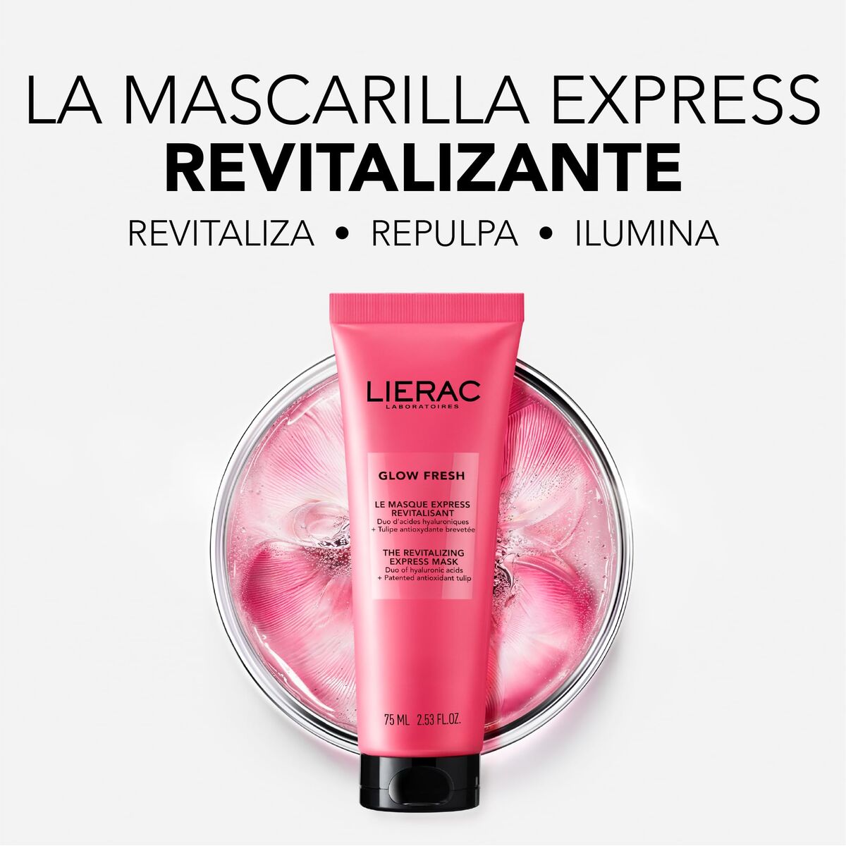 Gezichtsmasker Lierac GLOW FRESH 75 ml - Schoonheid, Huidverzorging - Lierac