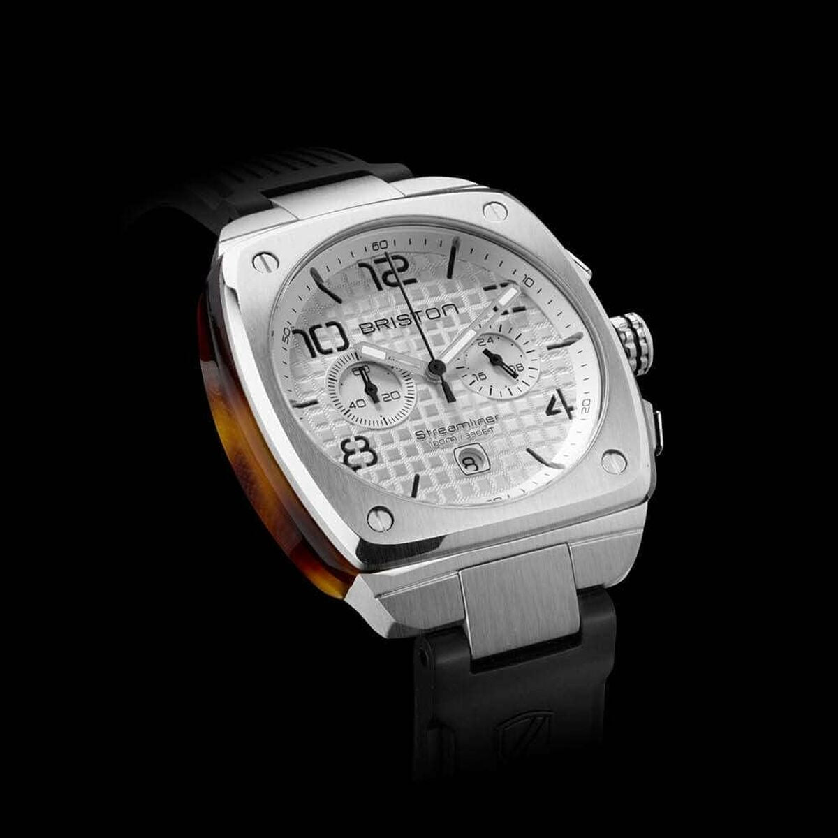 Horloge Heren Briston 22142.S.T.2.RB Zwart - Klokken, Heren - Briston