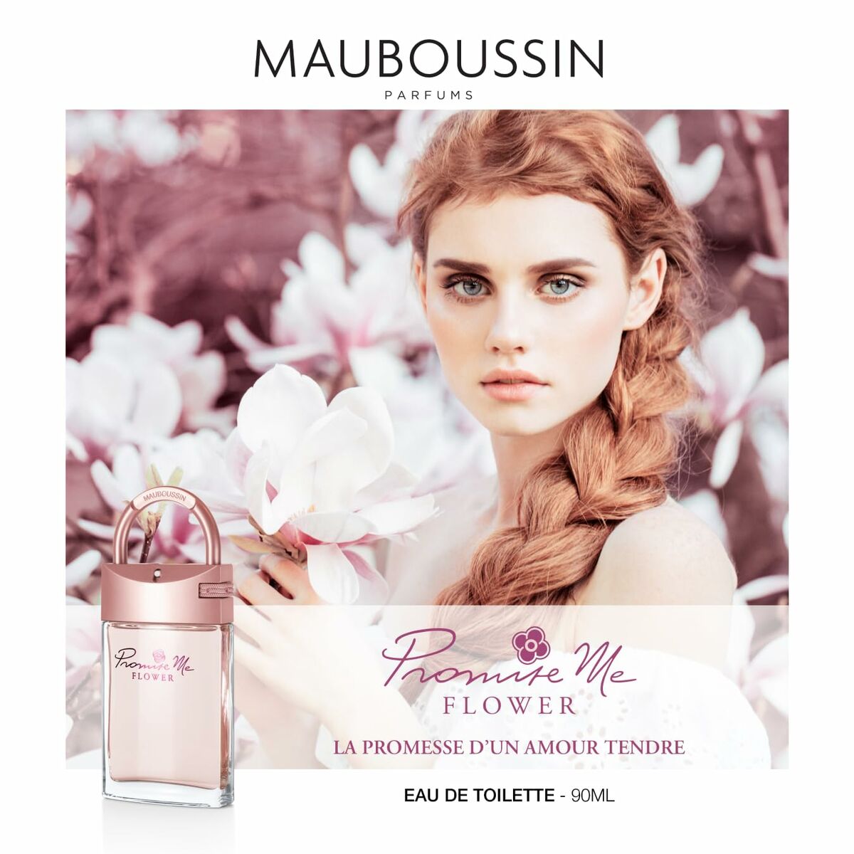 Damesparfum Mauboussin Promise Me Flower EDT 90 ml
