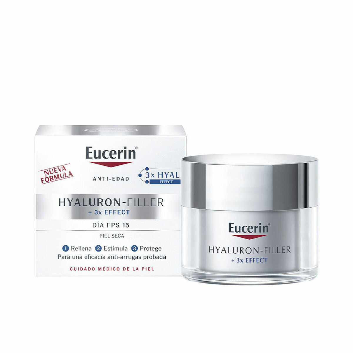 Gezichtscrème Eucerin Hyaluron Filler Spf 15 50 ml - Schoonheid, Huidverzorging - Eucerin