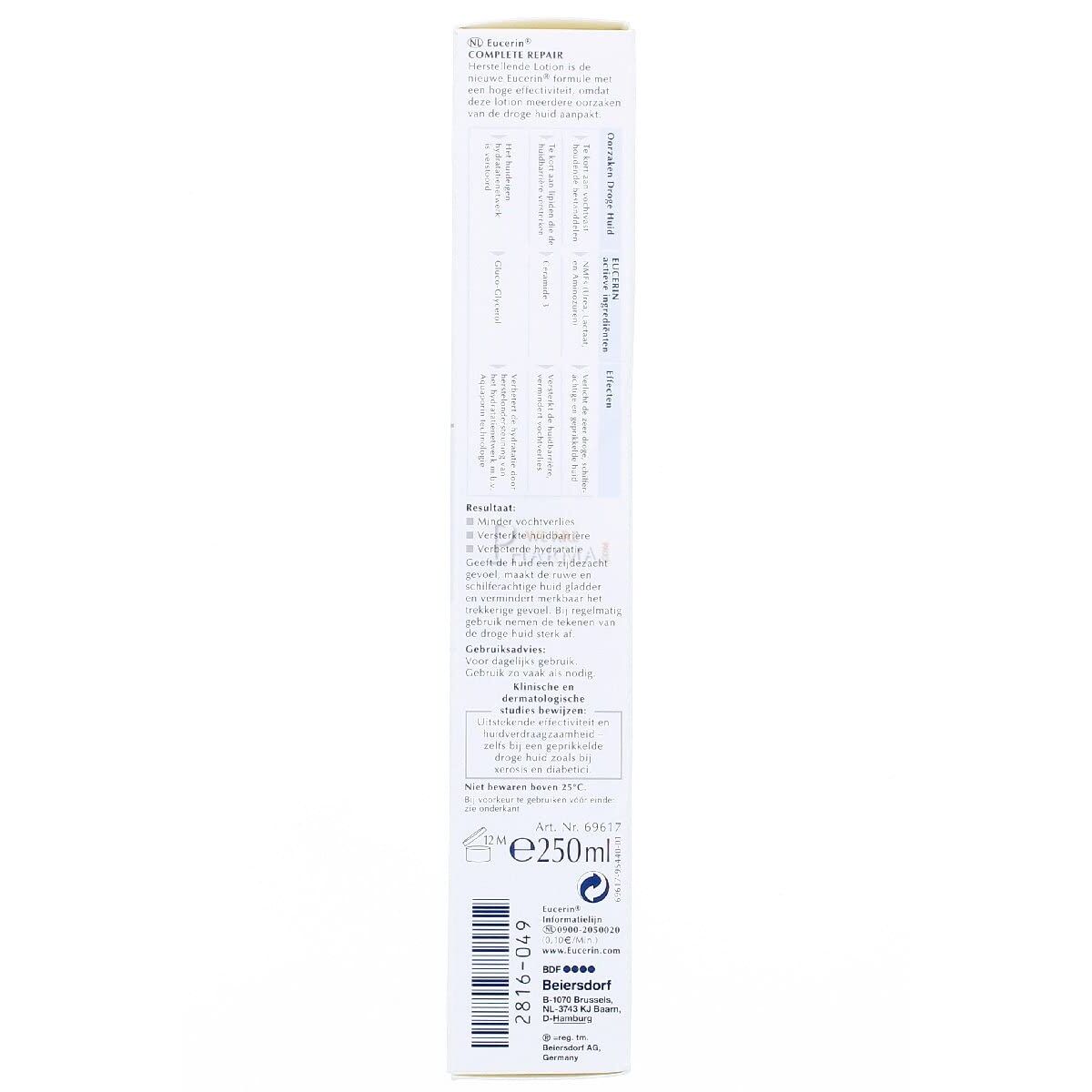 Nagel Verharder Eucerin Urearepair Plus 250 ml