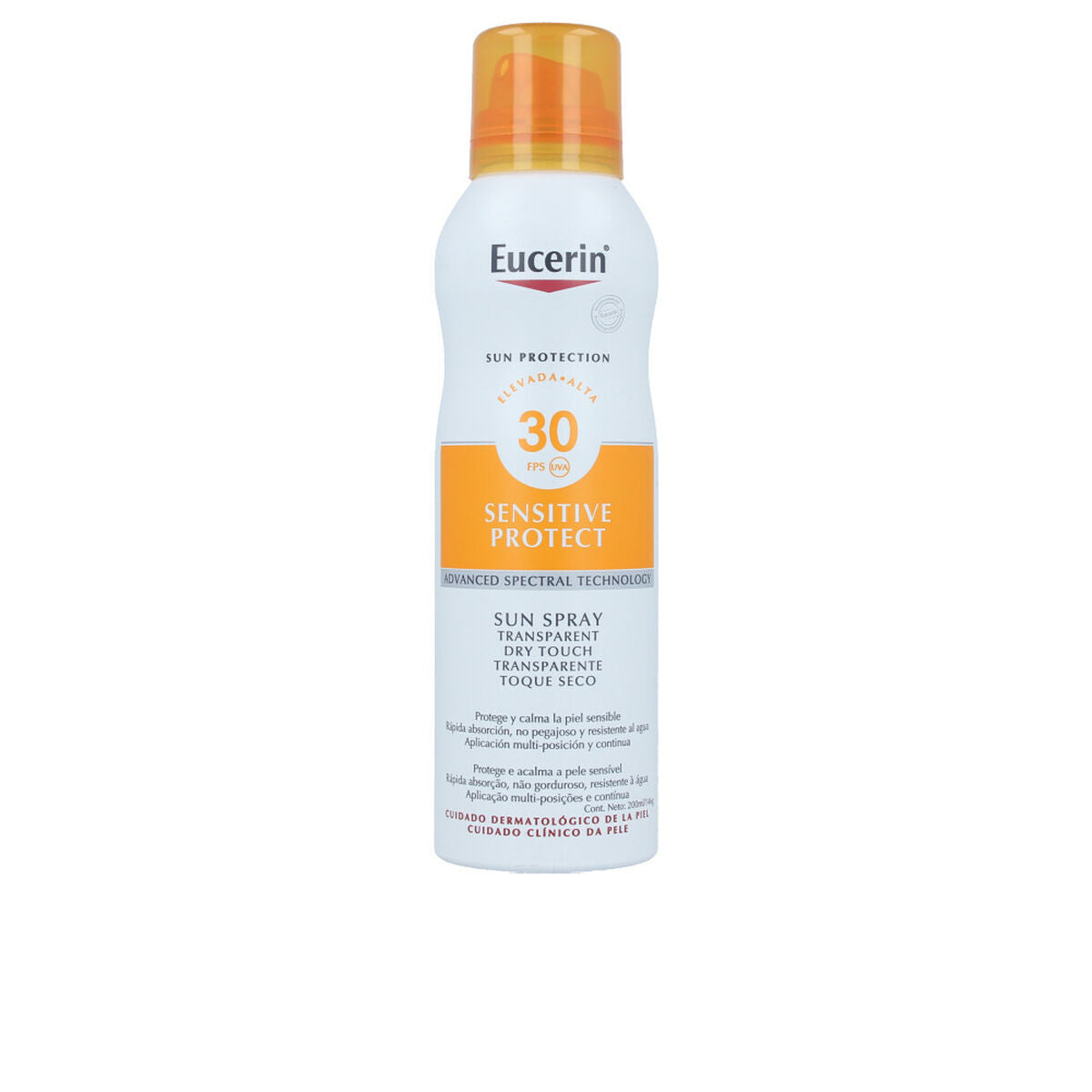 Body Zonnebrandspray Sensitive Eucerin 200 ml - Schoonheid, Huidverzorging - Eucerin