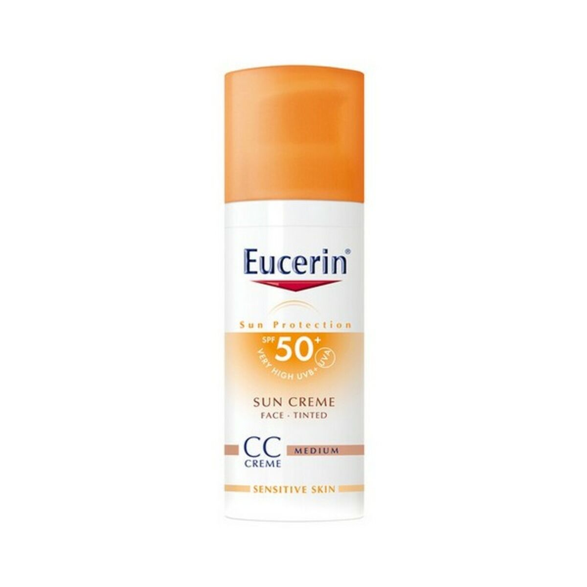 Zonnebrandcrème met Kleur Eucerin Photoaging Control Cc Sun Cream Medium Spf 50 Spf 50+ 50 ml - Schoonheid, Huidverzorging - Eucerin