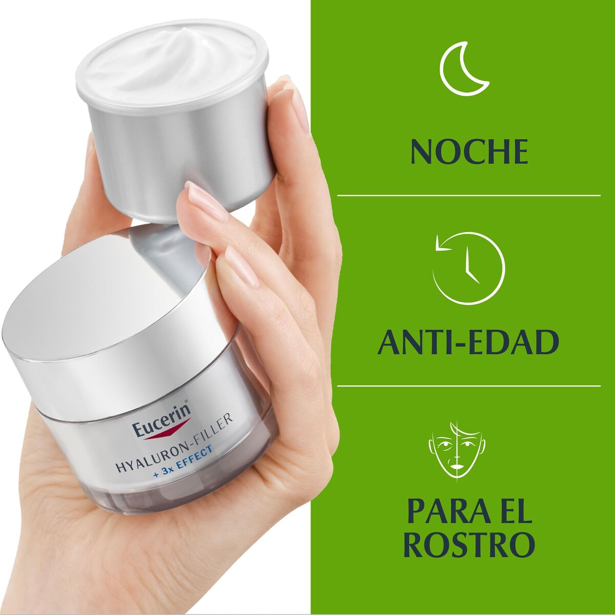 Nachtcrème Eucerin Hyaluron Filler 50 ml - Schoonheid, Huidverzorging - Eucerin