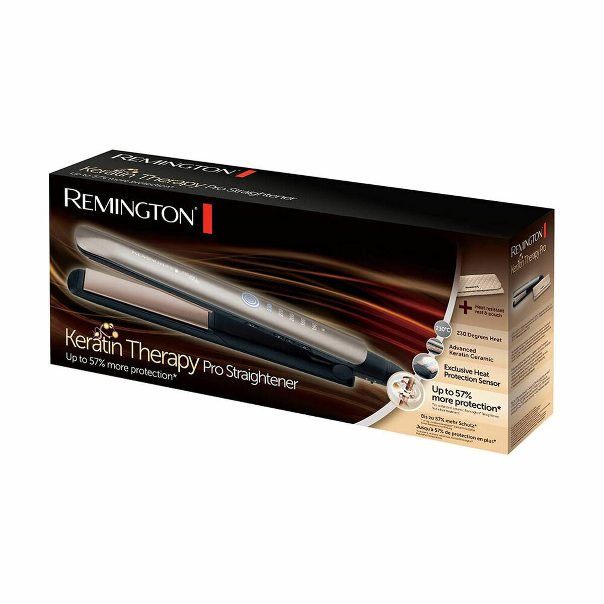 Stijltang Remington S8540 Bruin Zwart