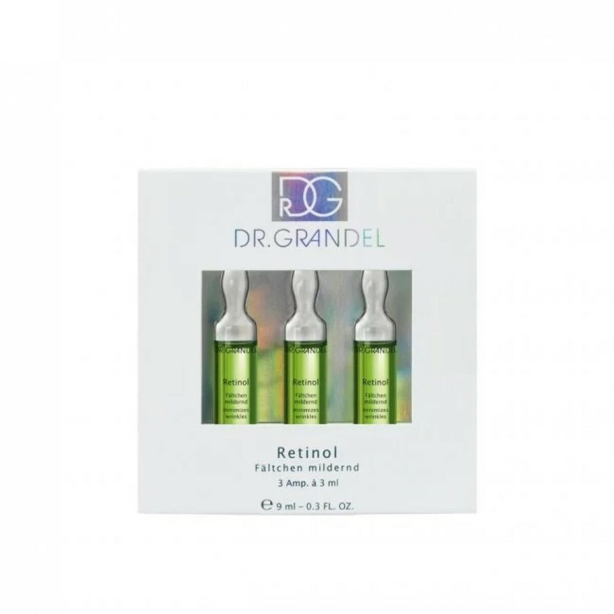 Gelaatsbehandeling Dr. Grandel Retinol Ampullen (3 x 3 ml) - Schoonheid, Huidverzorging - Dr. Grandel