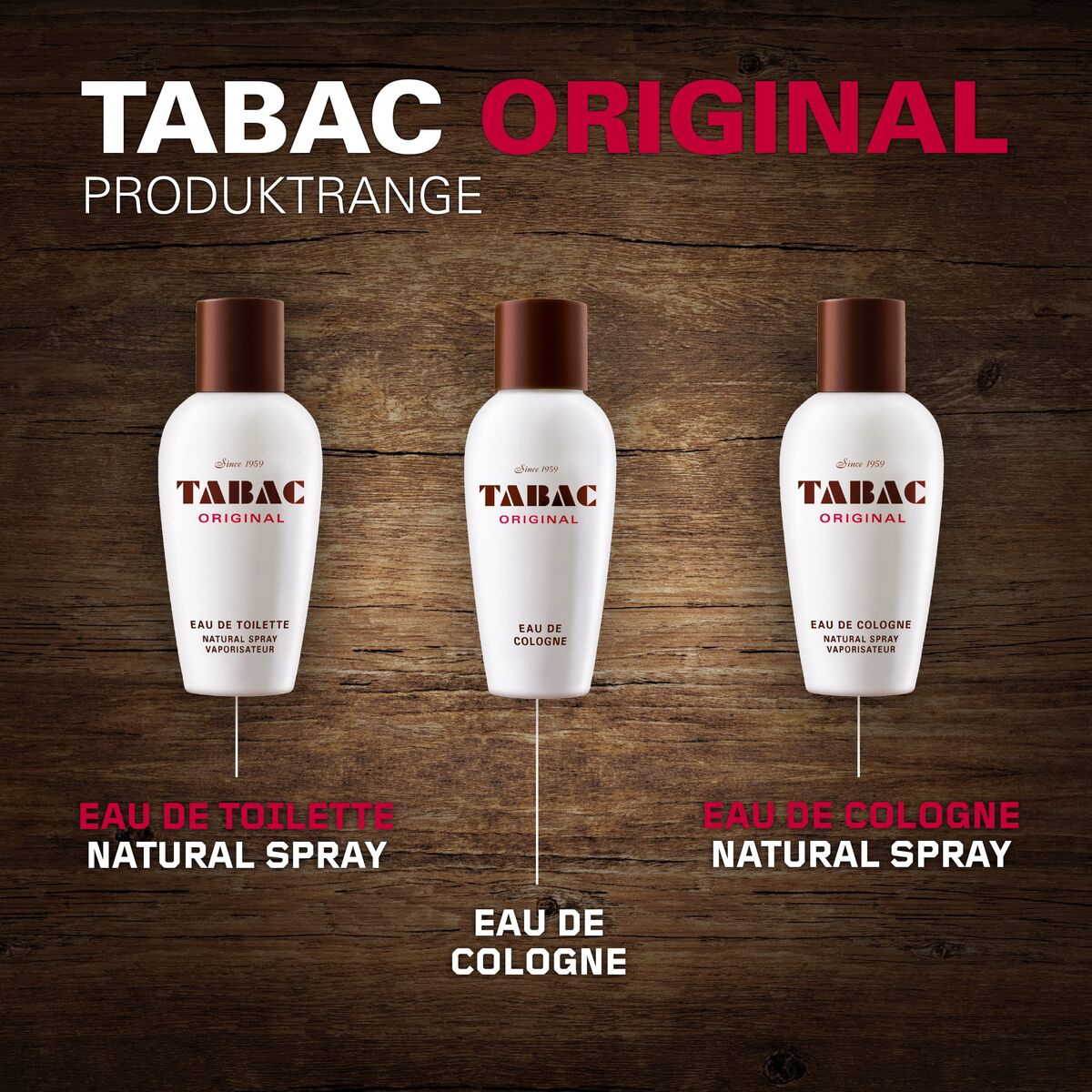 Herenparfum Tabac Original EDC 300 ml - Schoonheid, Parfums en geuren - Tabac