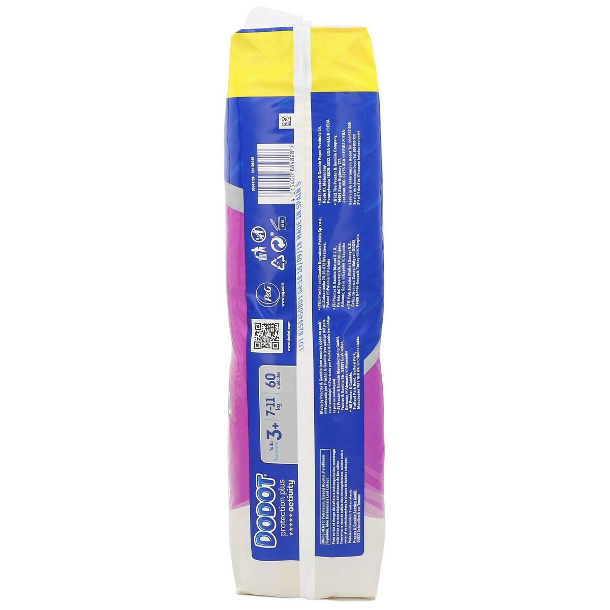 Hygiëneset Dodot DODOT ACTIVITY EXTRA (60 Stuks) - Baby, Hygiëne en verzorging - Dodot