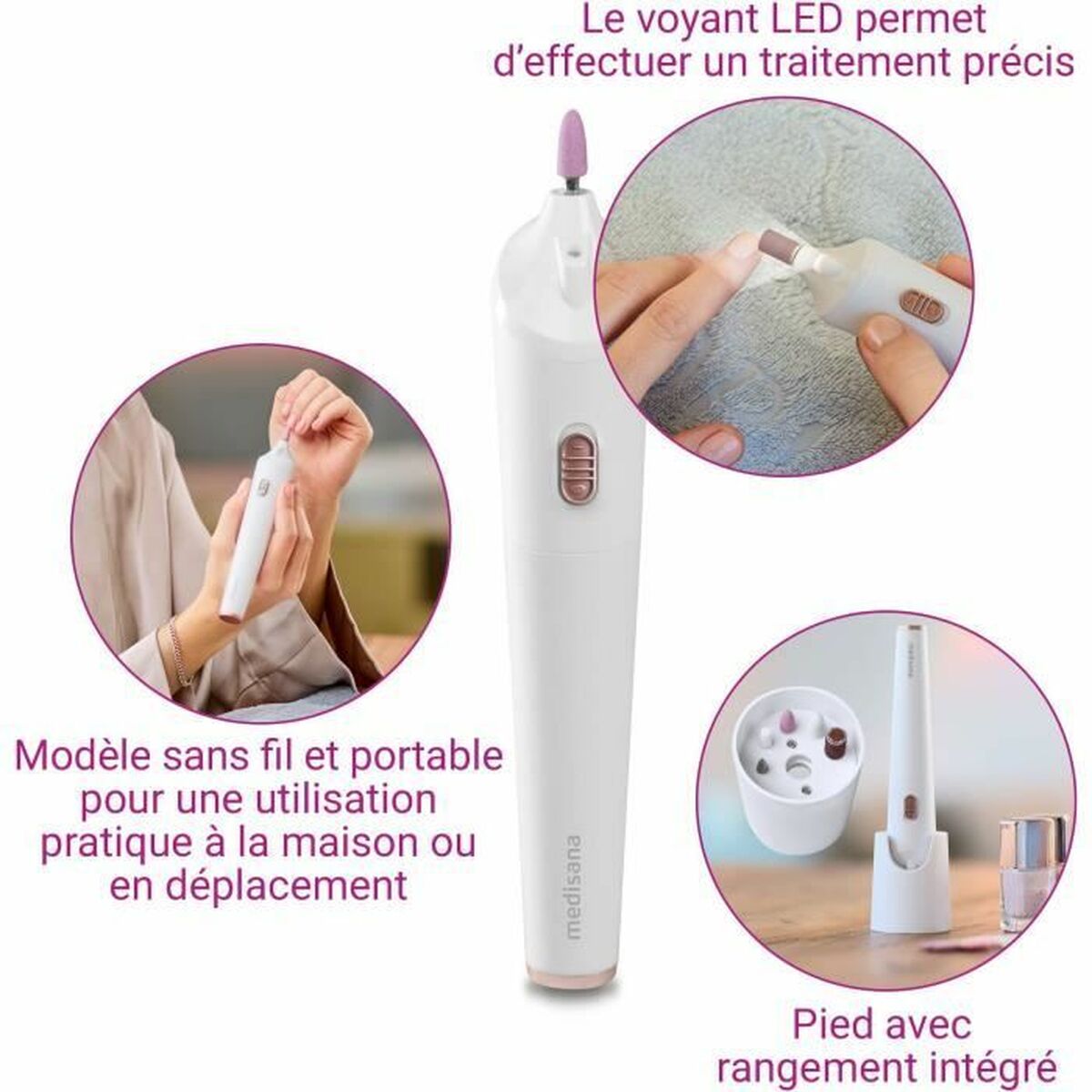 Manicure- en pedicuresets Medisana MP900