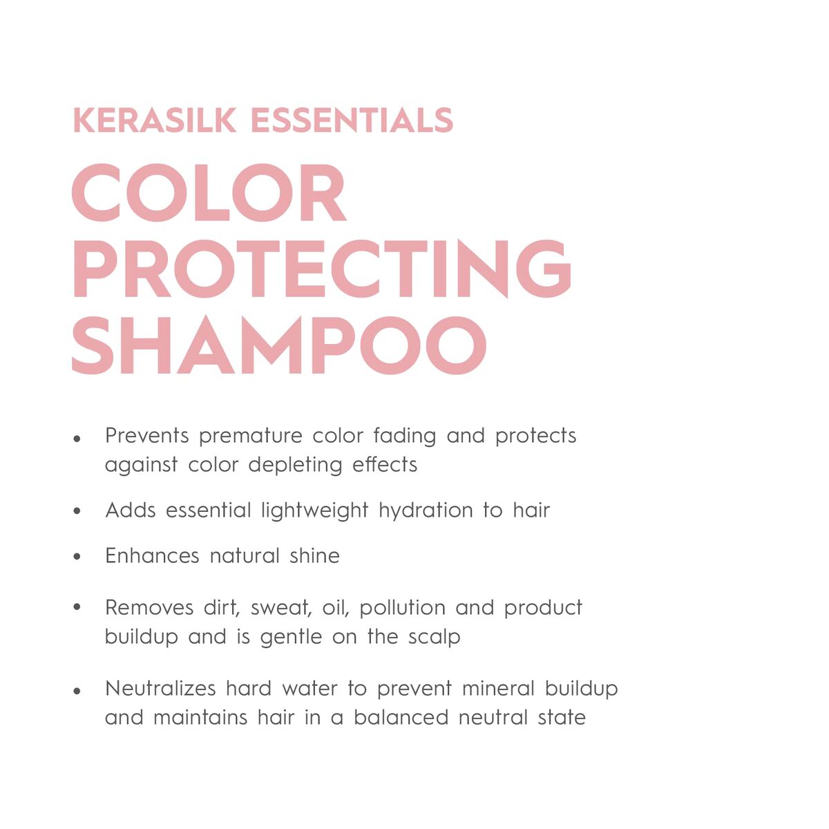 Shampoo Kerasilk ESSENTIALS - Schoonheid, Haarverzorging - Kerasilk