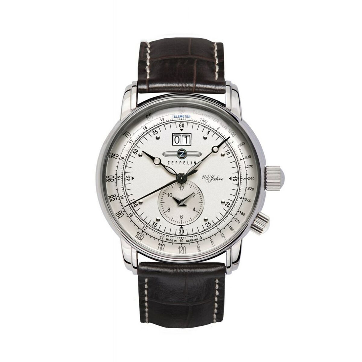 Horloge Heren Zeppelin Zegarek Zeppelin 7640 - 1 męski Zilverkleurig - Klokken, Heren - Zeppelin