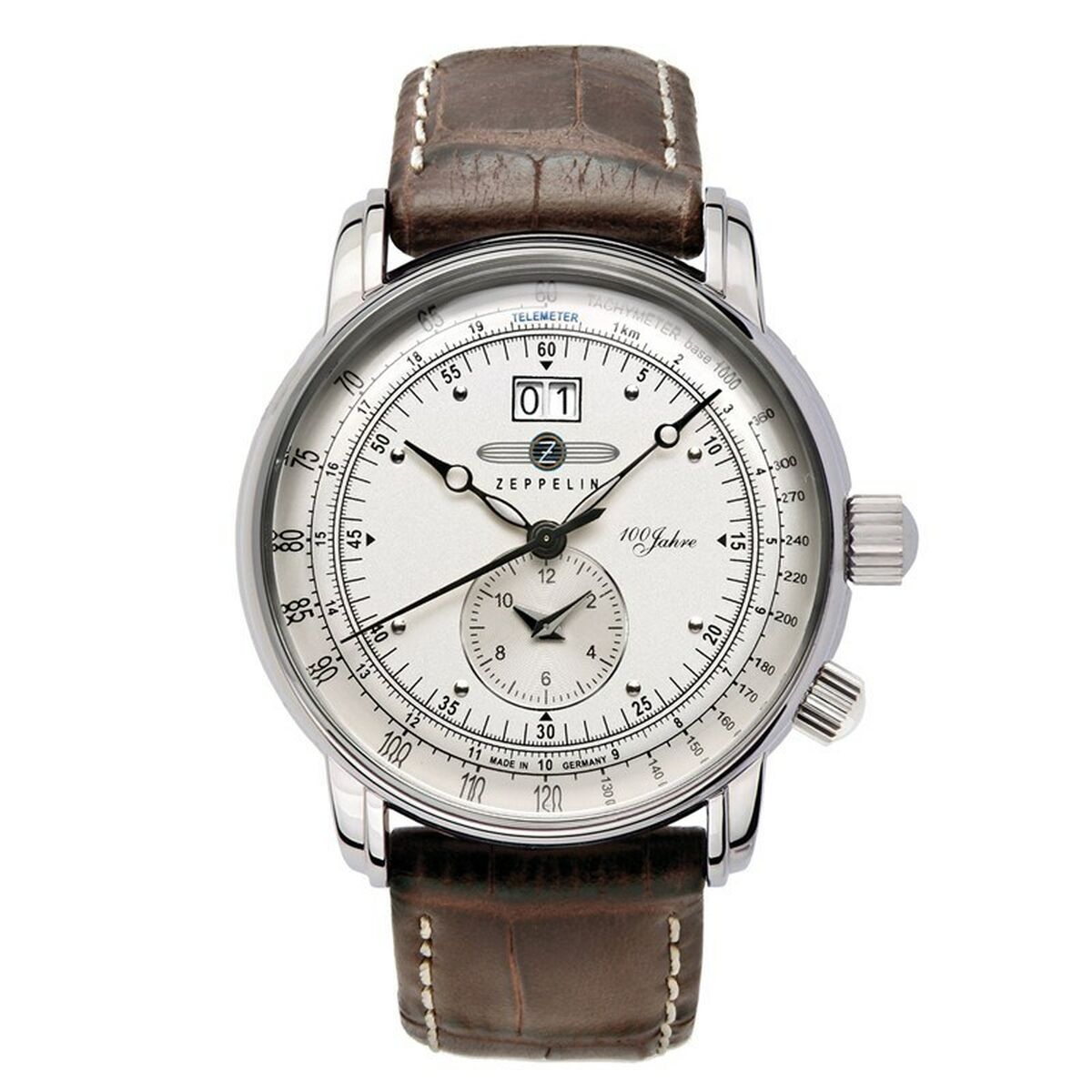 Horloge Heren Zeppelin Zegarek Zeppelin 7640 - 1 męski Zilverkleurig - Klokken, Heren - Zeppelin