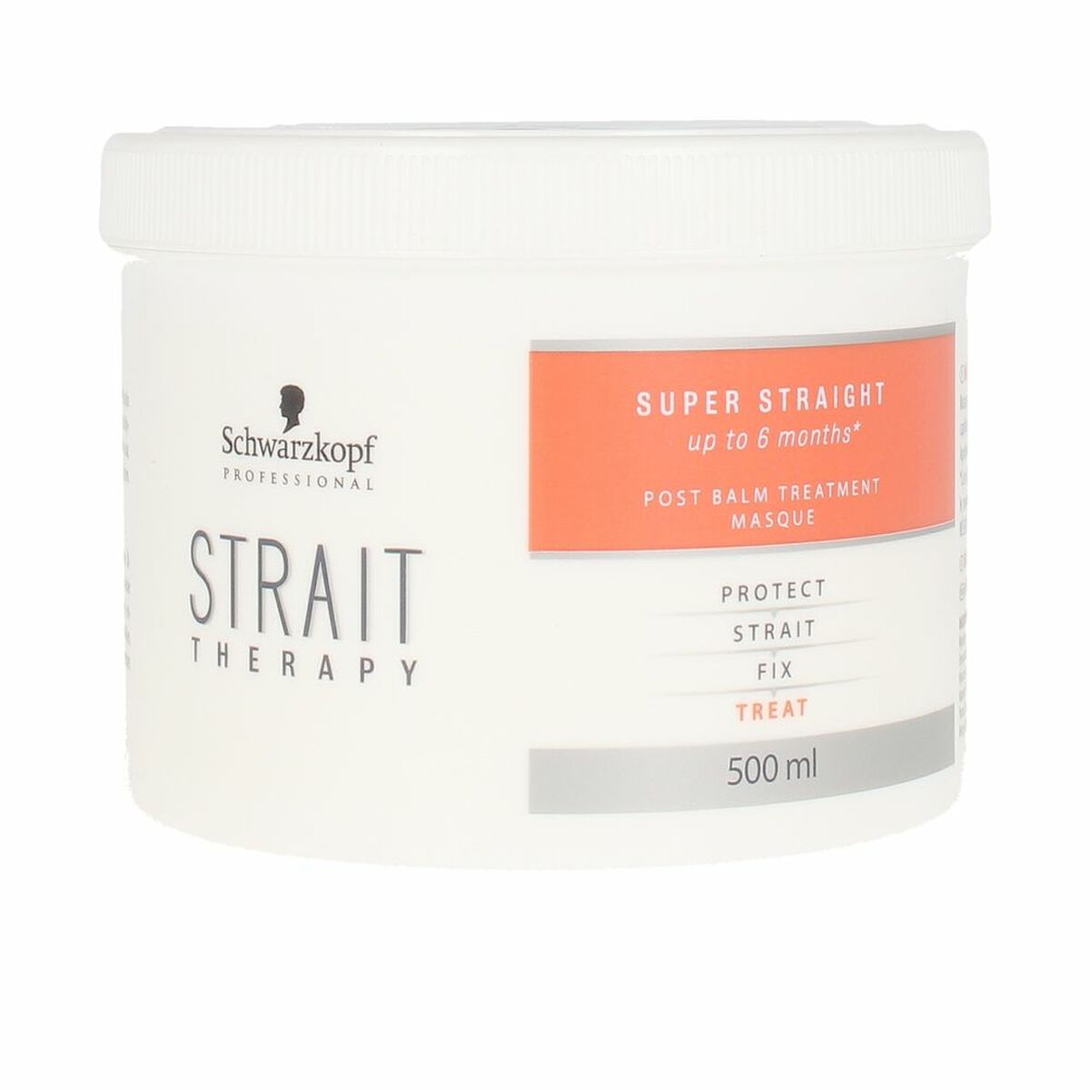 Styling Crème Schwarzkopf Strait Styling Therapy 500 ml