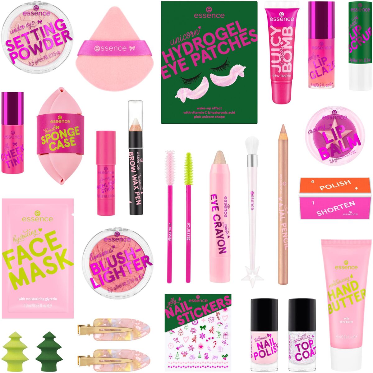 Nagellak Essence CALENDARIO DE ADVIENTO 24 Onderdelen