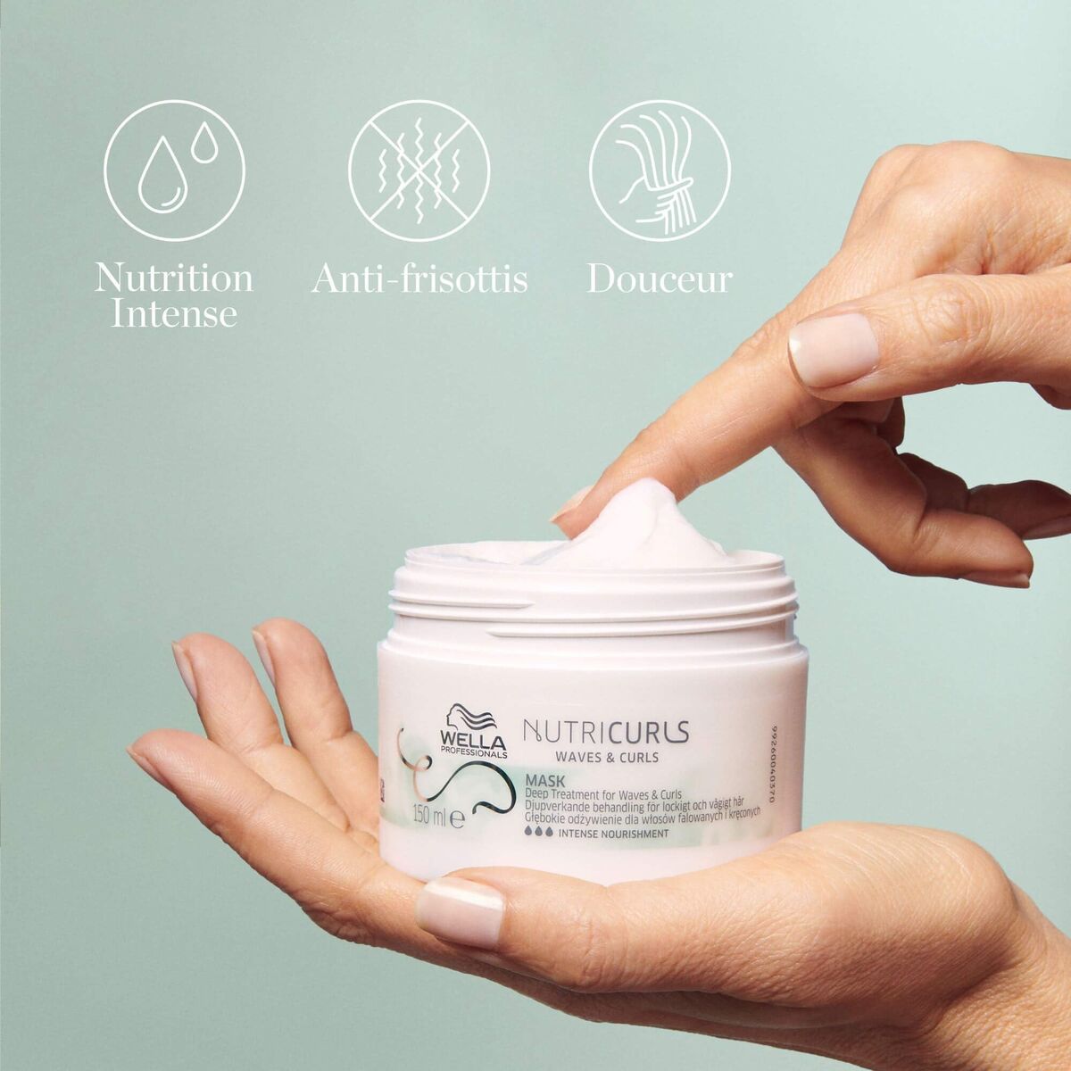 Haarmasker Wella NUTRICURLS - Schoonheid, Haarverzorging - Wella