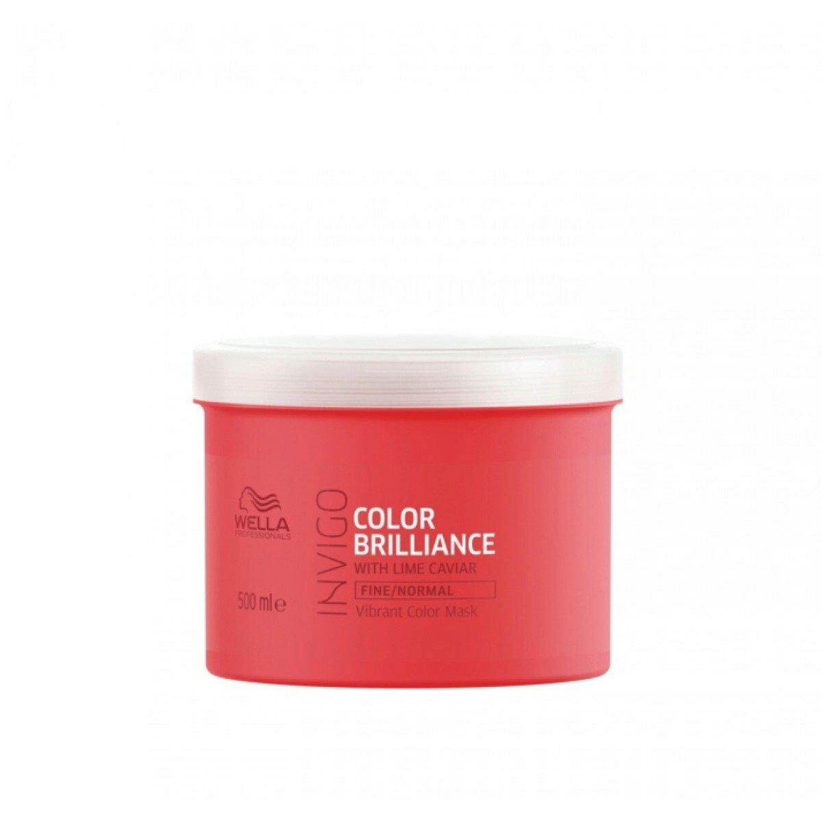 Haarmasker Wella Invigo Color Brilliance 500 ml - Schoonheid, Haarverzorging - Wella