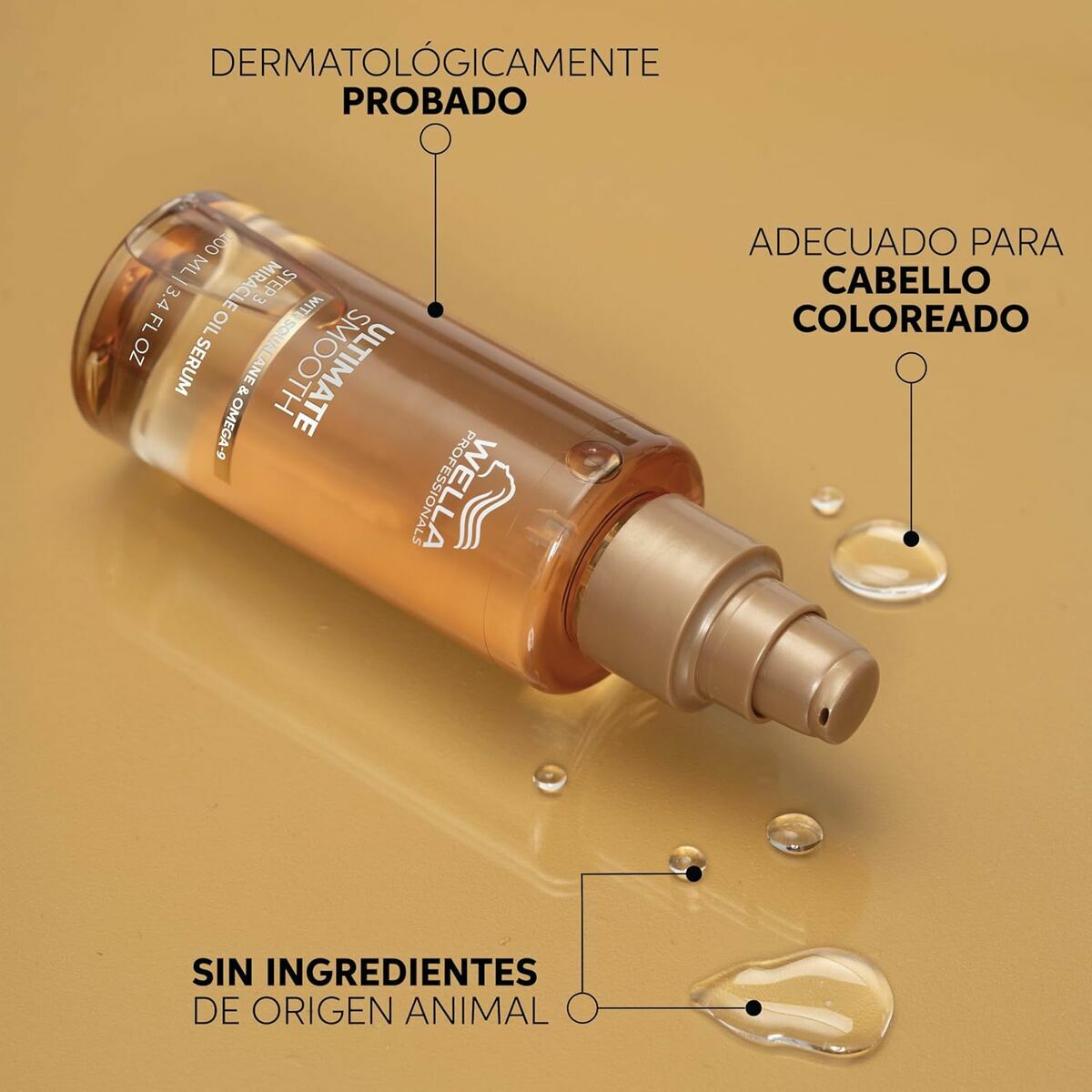 Wella Ultimate Smooth Haarmasker - Premium Gladmakend 100 ml - Schoonheid, Haarverzorging - Wella