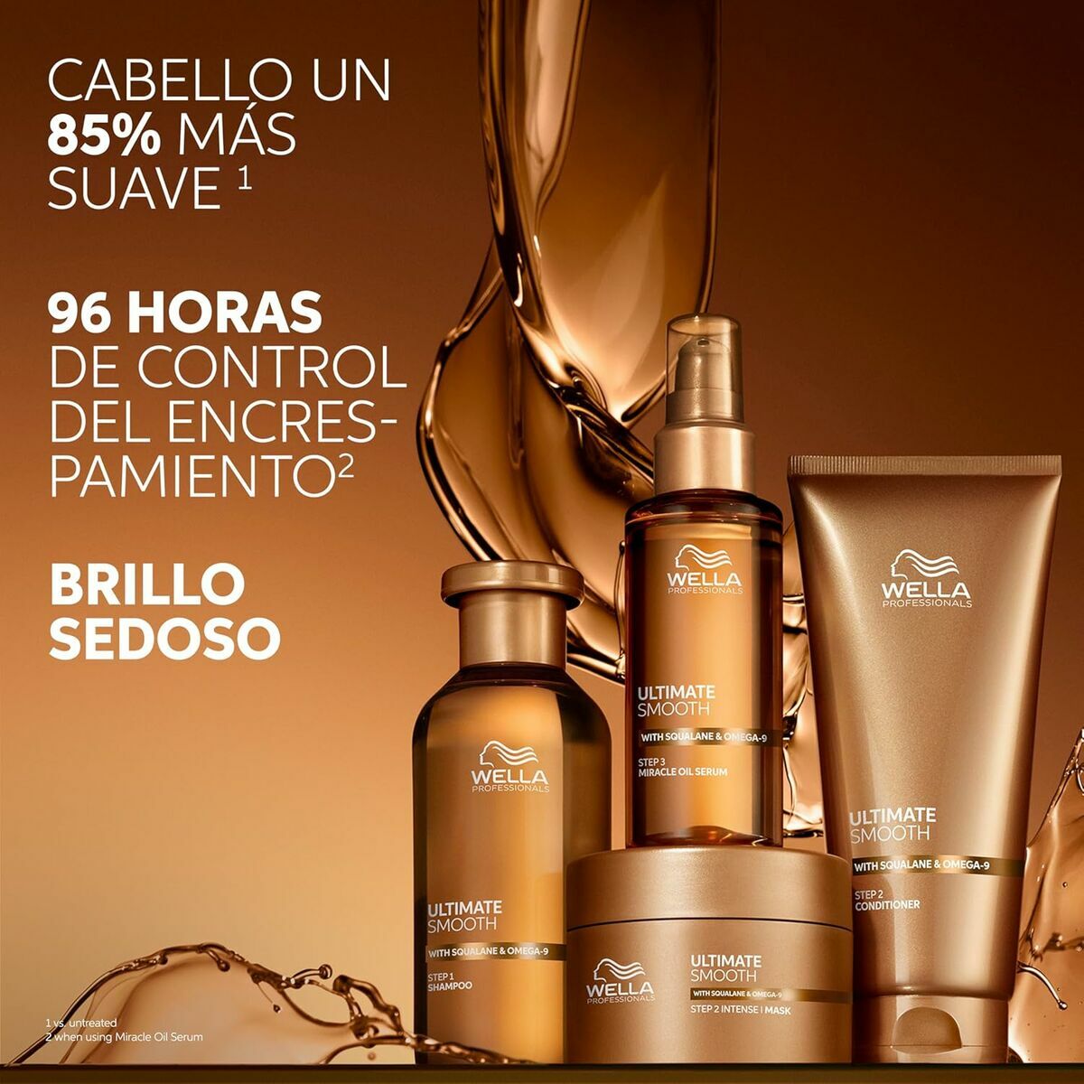 Haarmasker Wella ULTIMATE SMOOTH 30 ml - Schoonheid, Haarverzorging - Wella