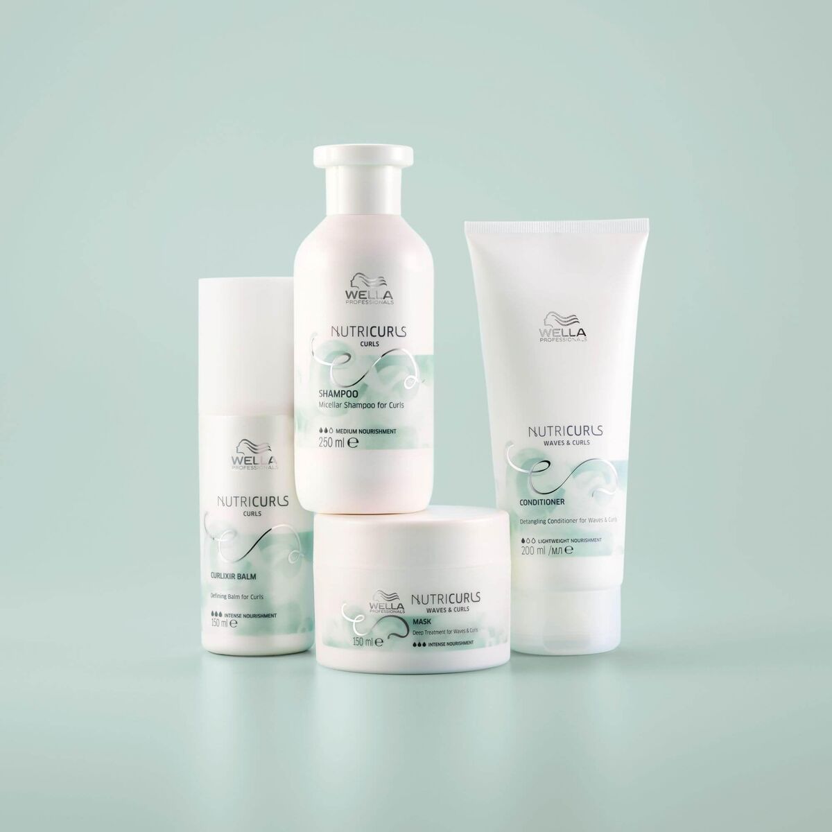Shampoo Wella NUTRICURLS 1 L