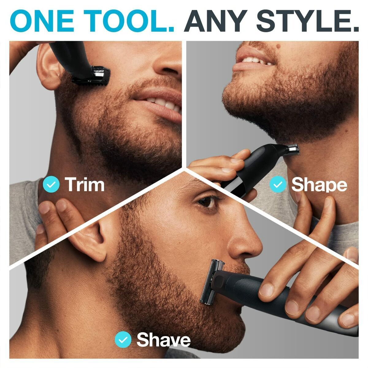 Baard en haar trimmer Braun XT5100