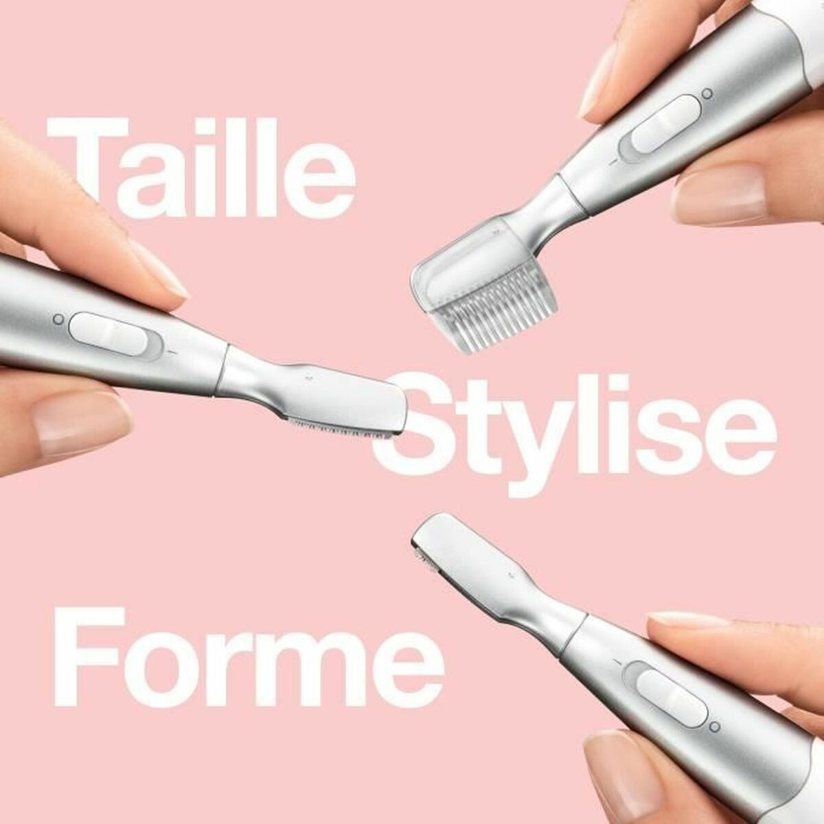 Elektrische haarverwijderaar Braun FG1106 BIKINI Roestvrij staal