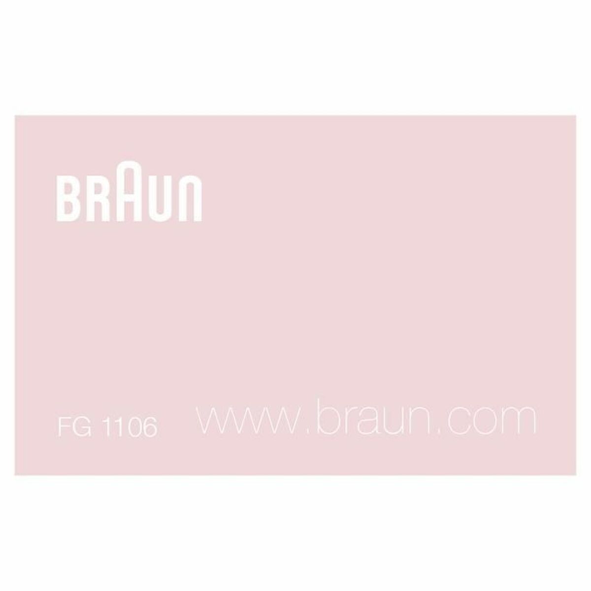 Elektrische haarverwijderaar Braun FG1106 BIKINI Roestvrij staal - Schoonheid, Scheren en ontharen - Braun