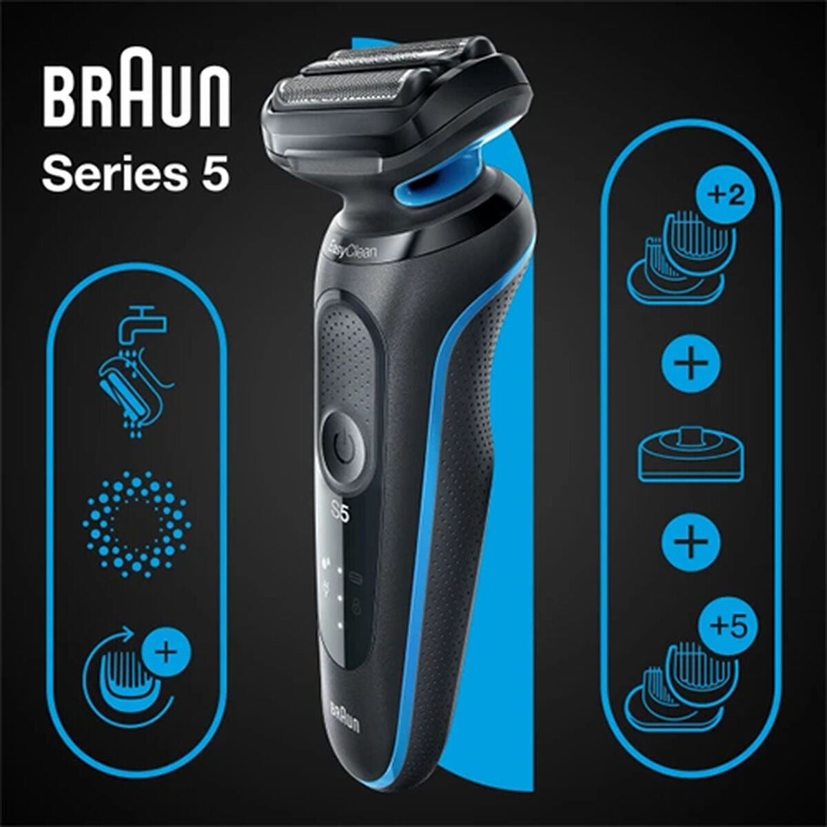 Elektrisch Scheerapparaat Braun Series 5 - Schoonheid, Scheren en ontharen - Braun