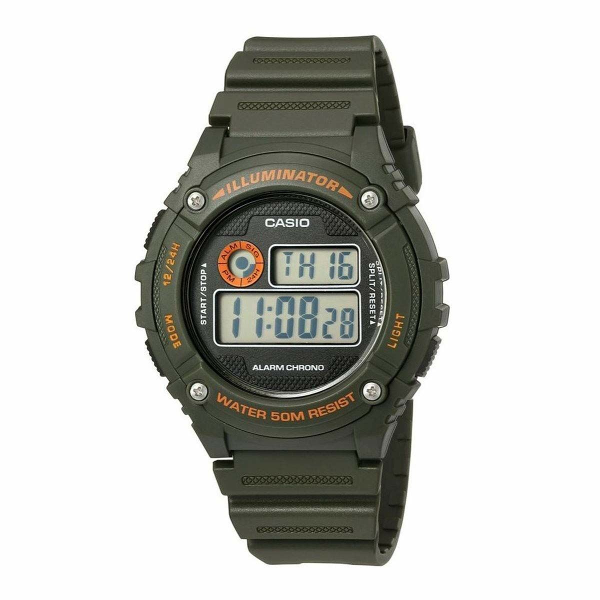 Horloge Heren Casio ILLUMINATOR GREEN (Ø 43,5 mm)